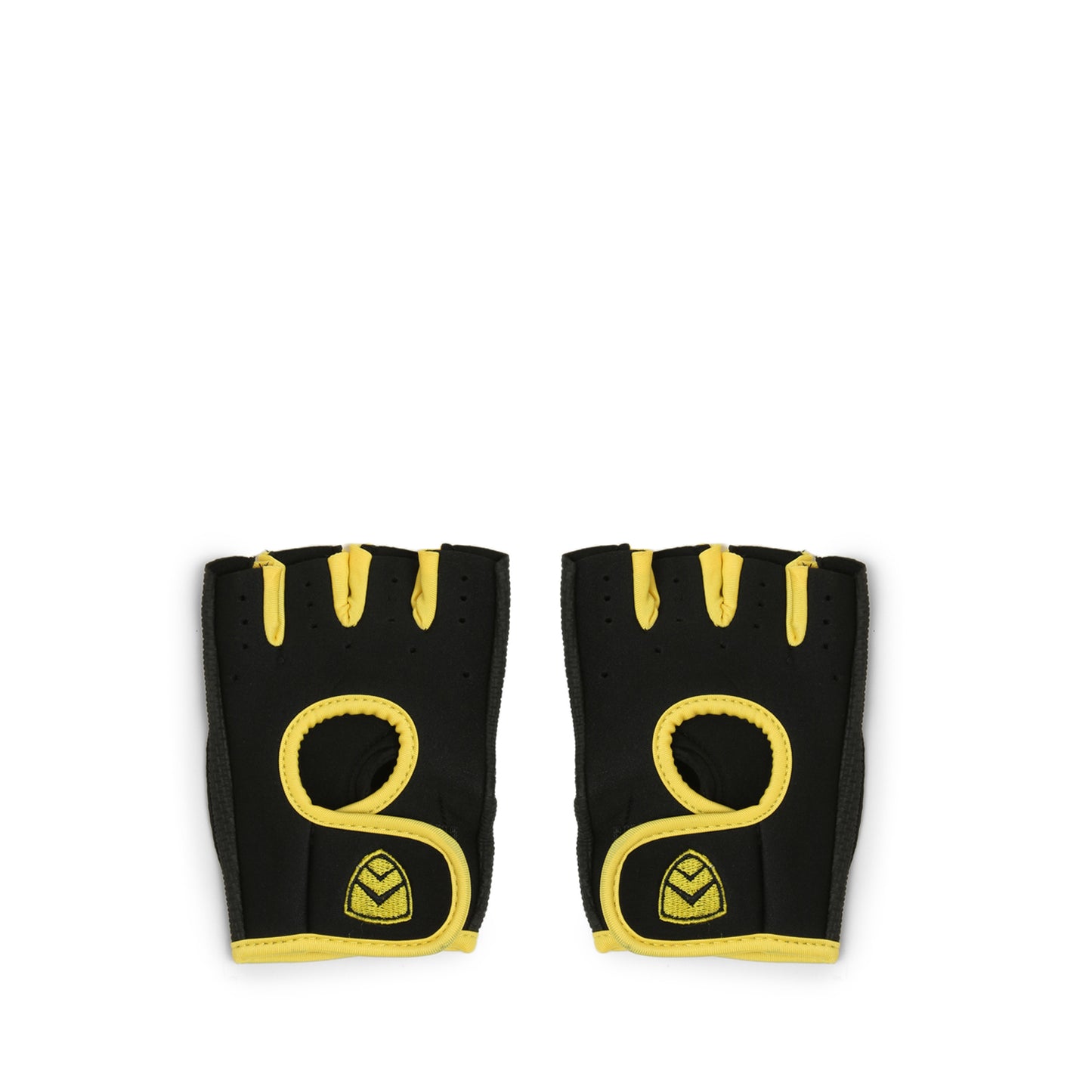 ARMR Unisex BLACK/YELLOW SPORT Adjustable GLOVES 