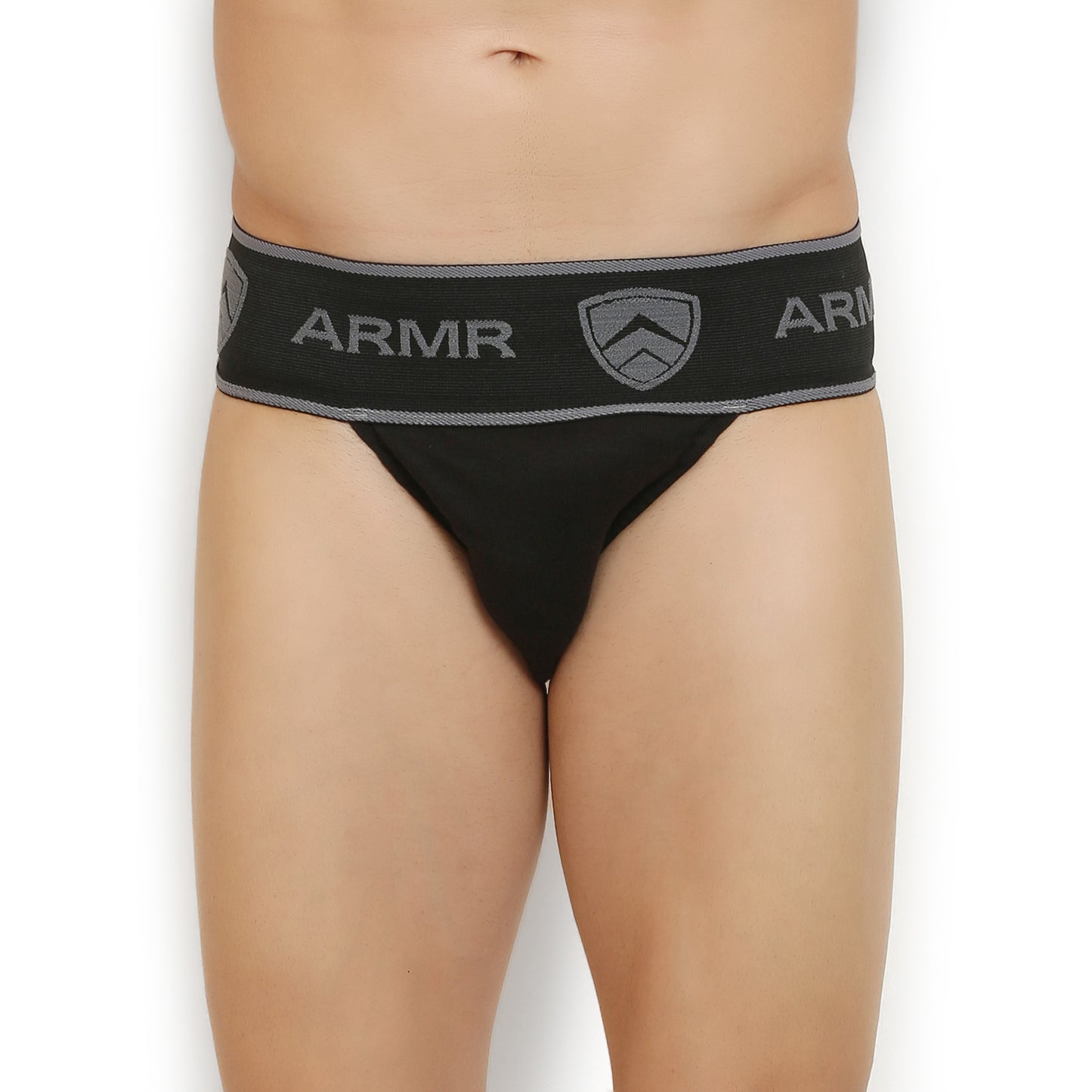 ARMR Men BLACK SPORT Supporter Tanga 