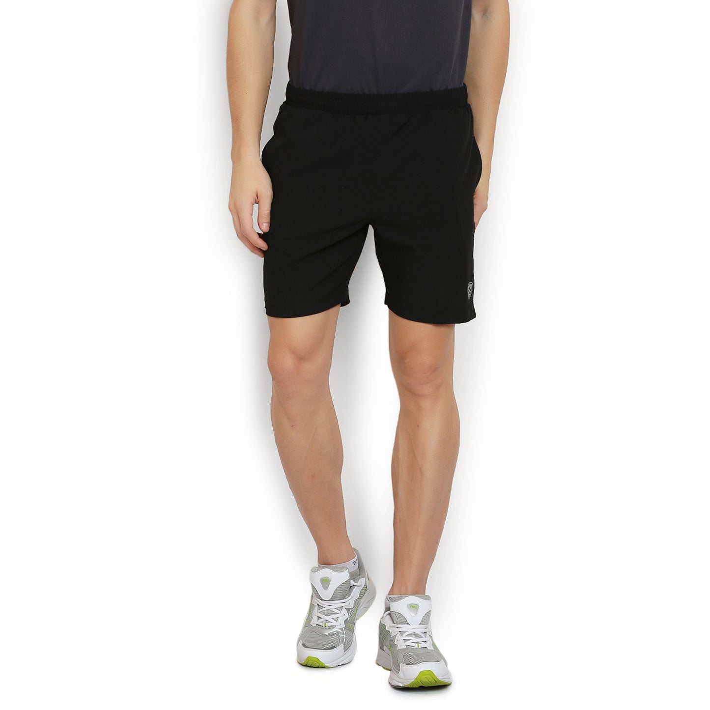 ARMR Mens Grey/ Black SPORT TRAINING SHORTS