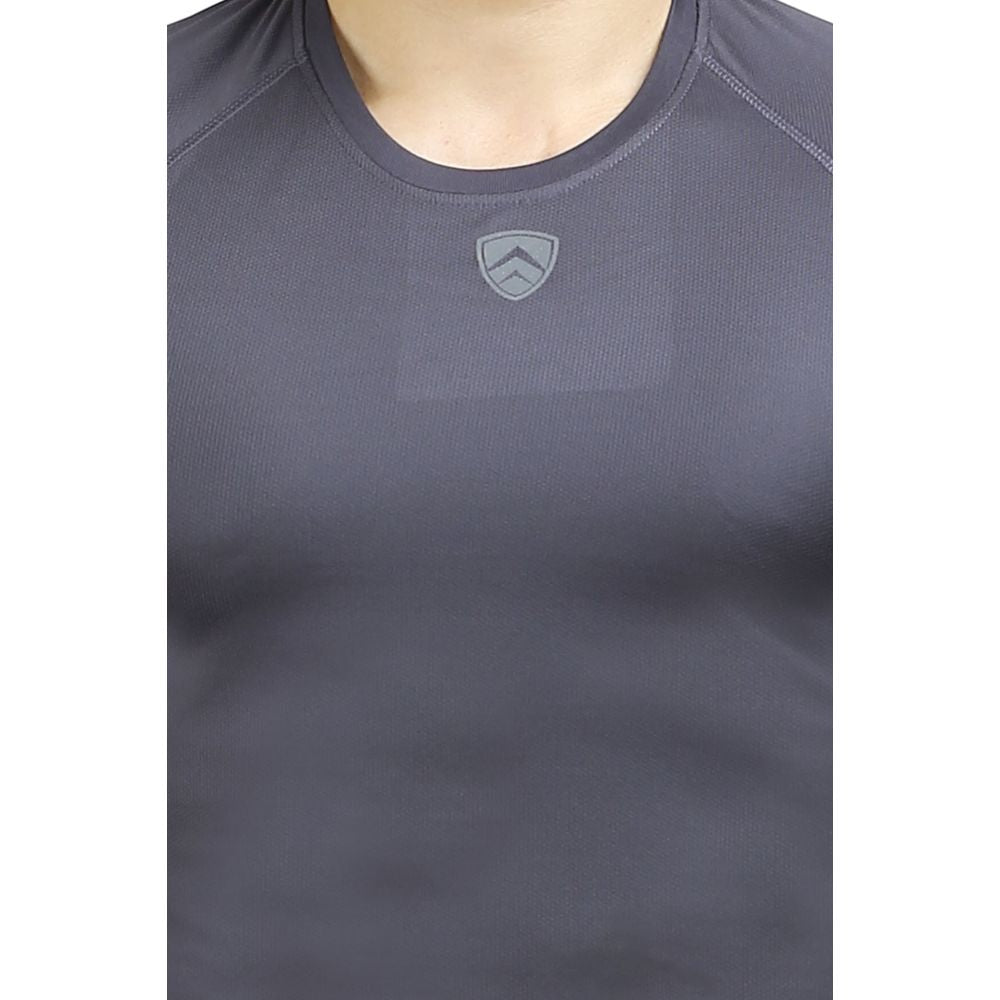 ARMR Mens Charcoal SPORT CREW NECK TEE