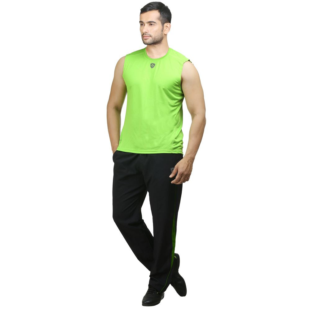 ARMR Mens Neon Green SPORT SLEEVELESS TEE