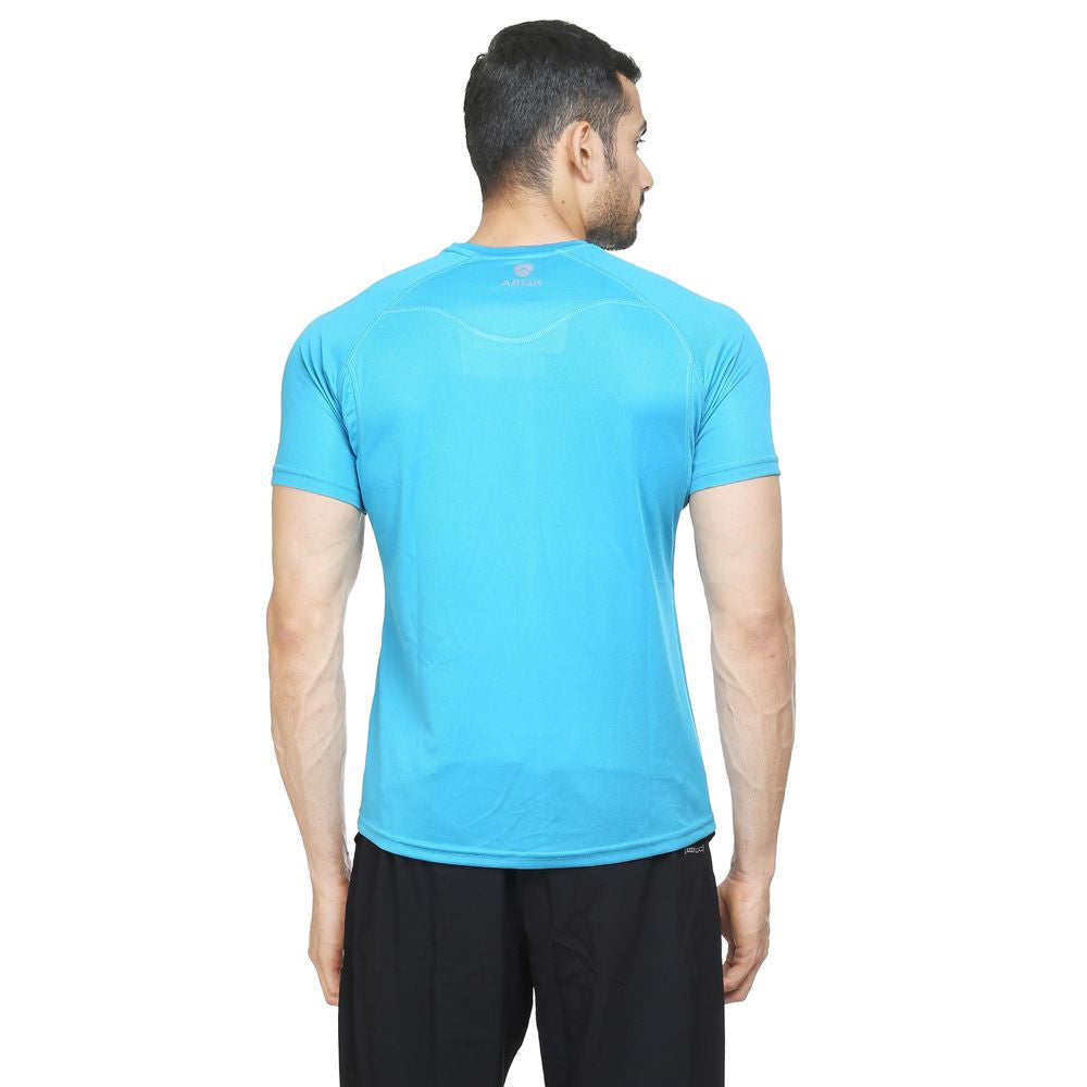 ARMR Mens Sky Blue SPORT CREW NECK TEE