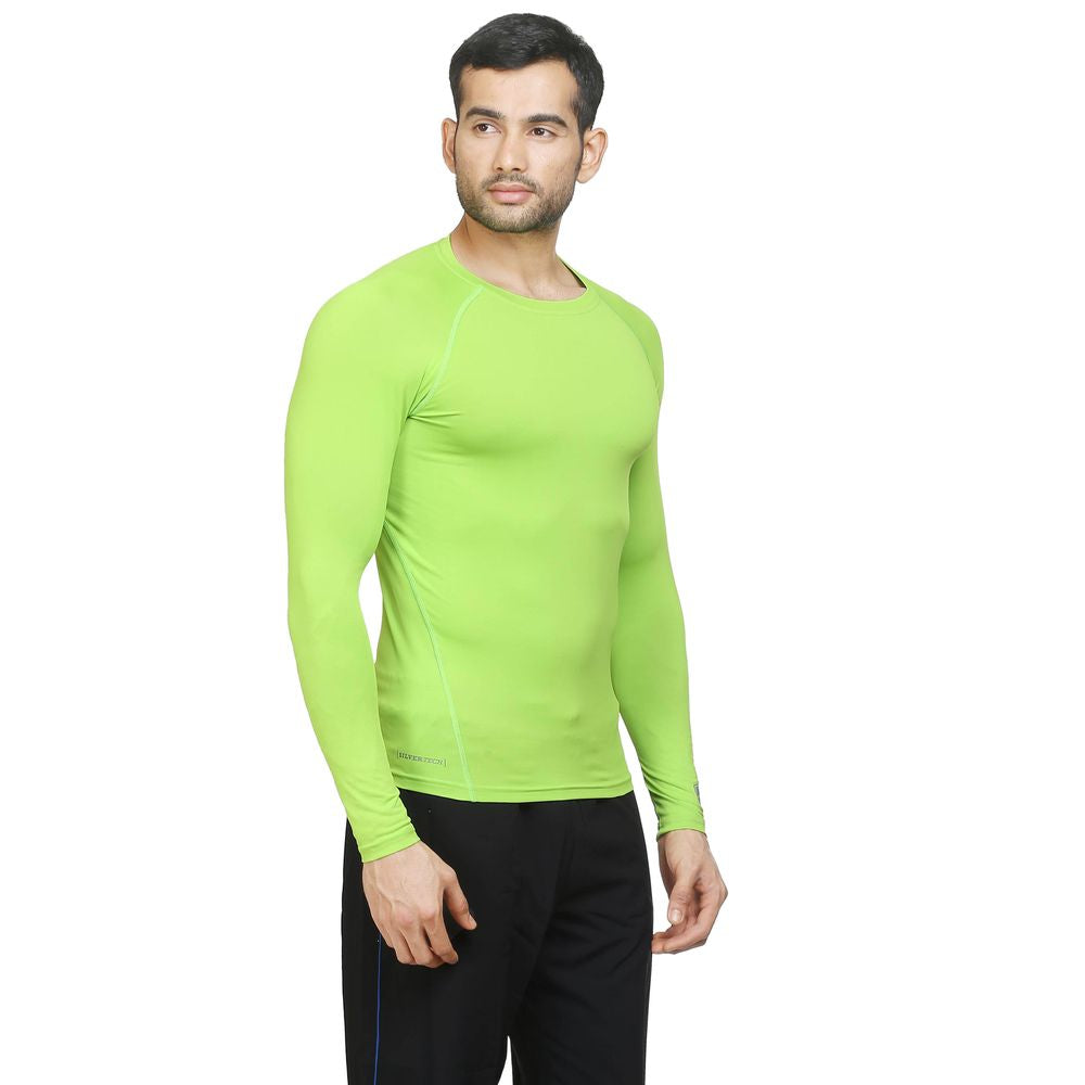 ARMR Unisex NEON GREEN SKYN Full-Sleeve T-shirt