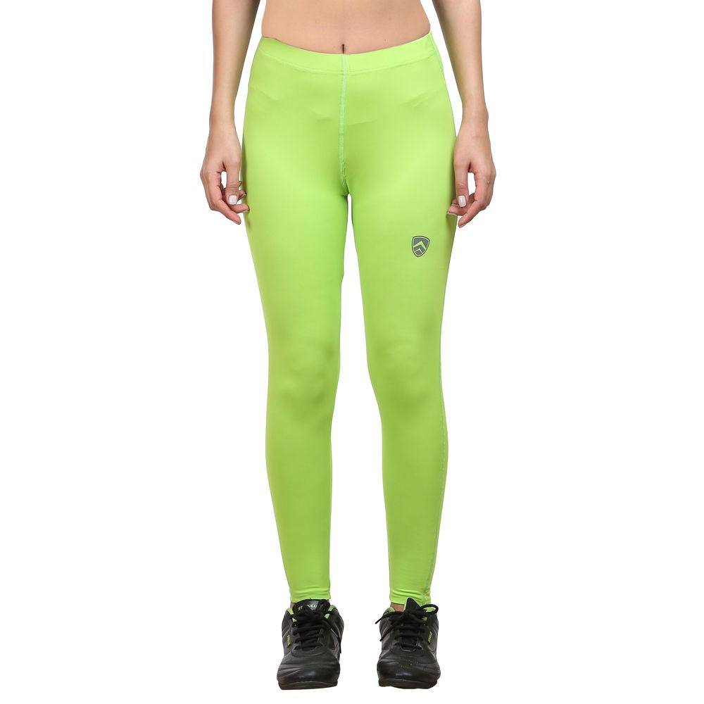 ARMR Women NEON GREEN SKYN Full-length Tights