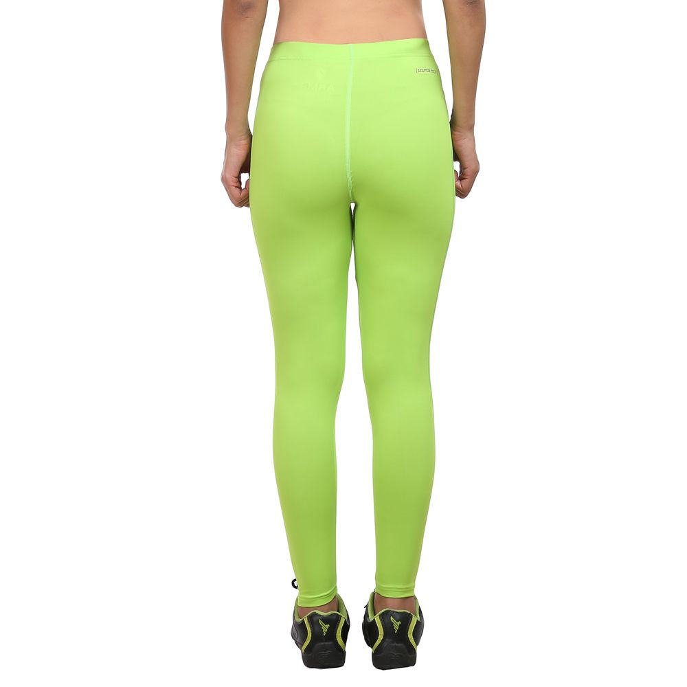 ARMR Women NEON GREEN SKYN Full-length Tights