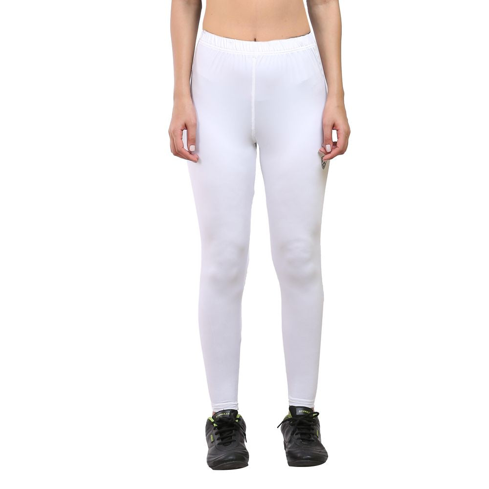 ARMR Women WHITE SKYN Full-length Tights