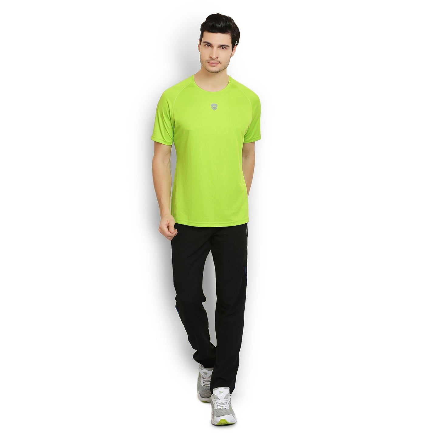 ARMR Mens Neon Green SPORT CREW NECK TEE