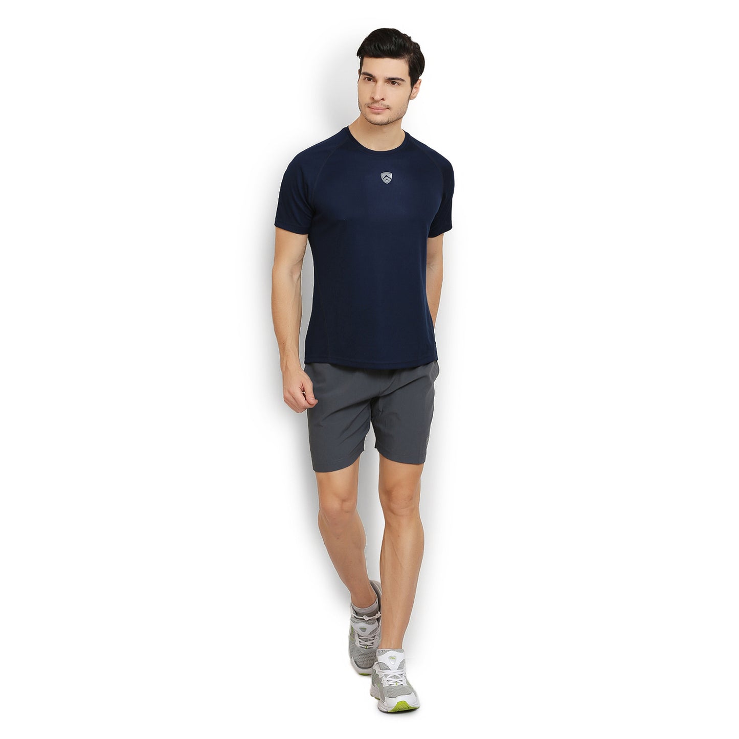 ARMR Mens Navy SPORT CREW NECK TEE