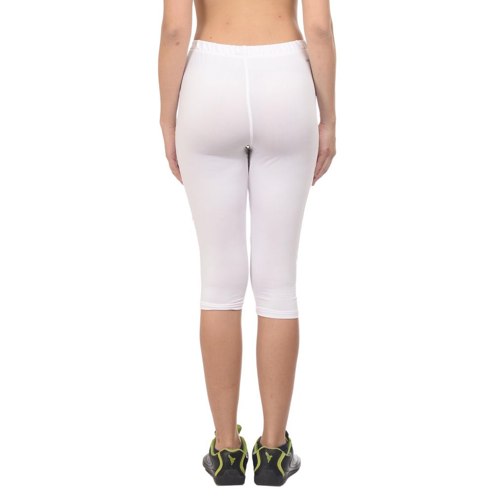 ARMR Women WHITE SKYN 3/4th Capris