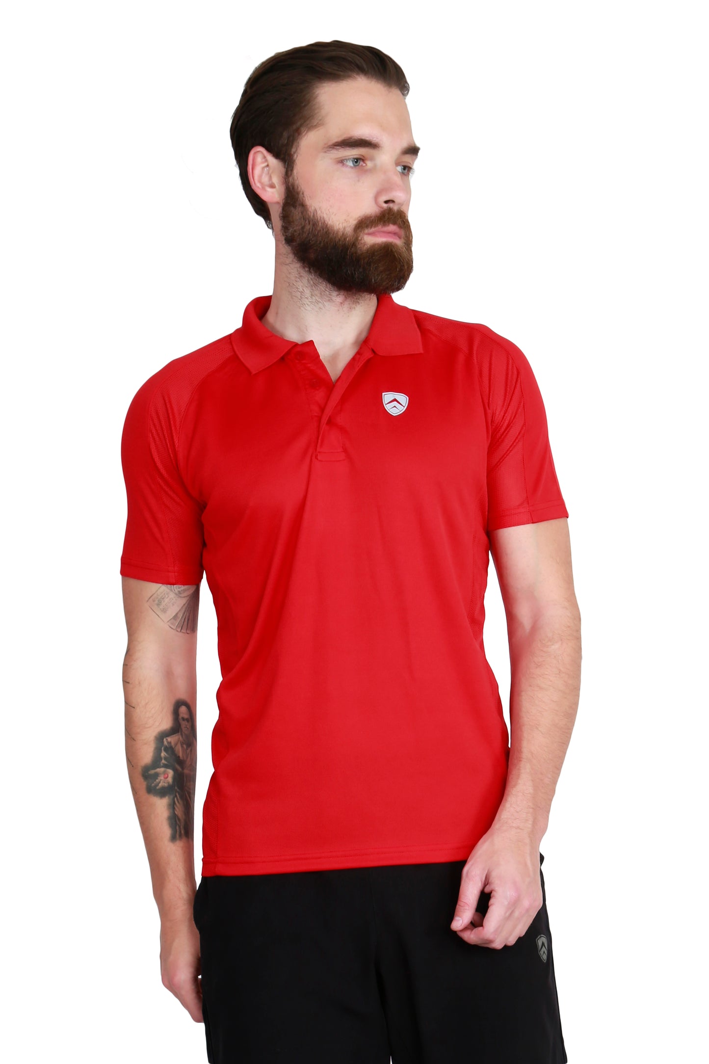 ARMR Men’s Tomato SPORT PERFORMANCE POLO