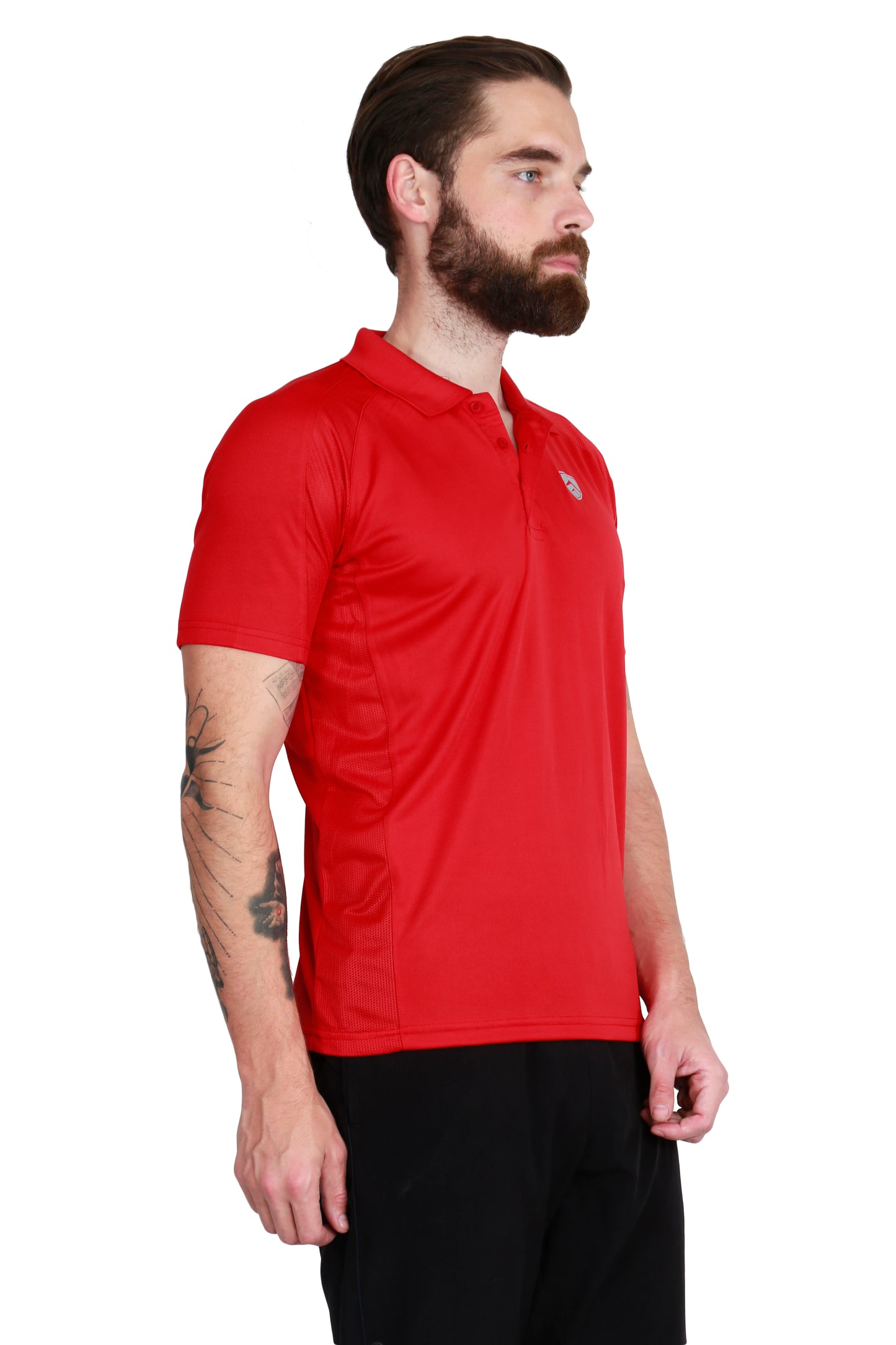 ARMR Men’s Tomato SPORT PERFORMANCE POLO