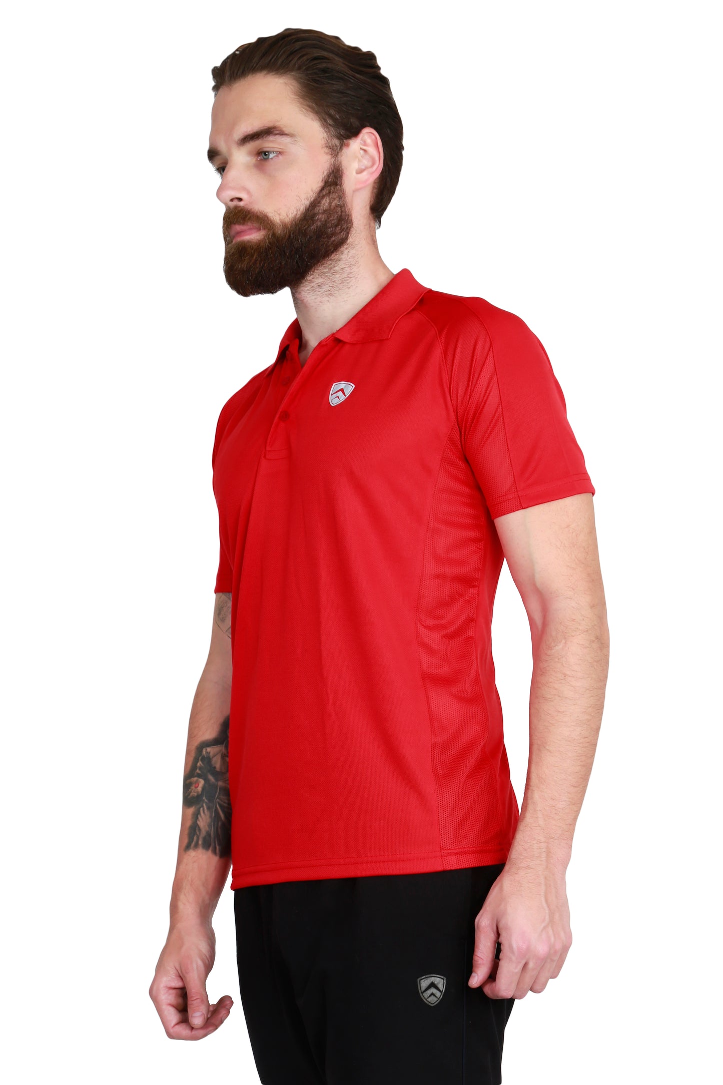 ARMR Men’s Tomato SPORT PERFORMANCE POLO