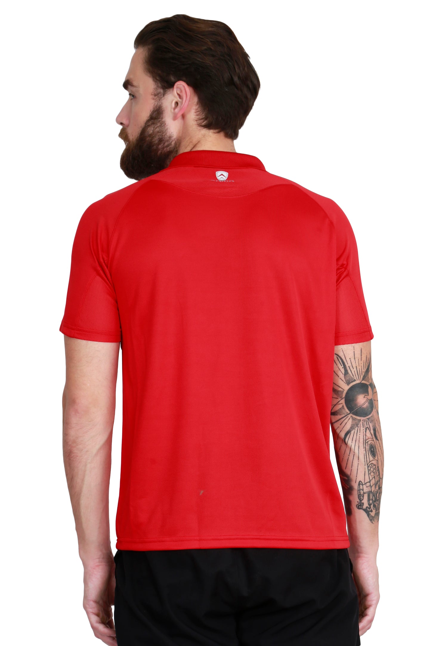 ARMR Men’s Tomato SPORT PERFORMANCE POLO