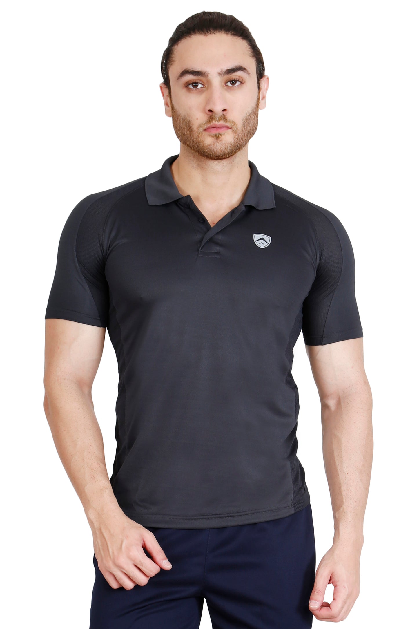 ARMR Men’s Charcoal SPORT PERFORMANCE POLO