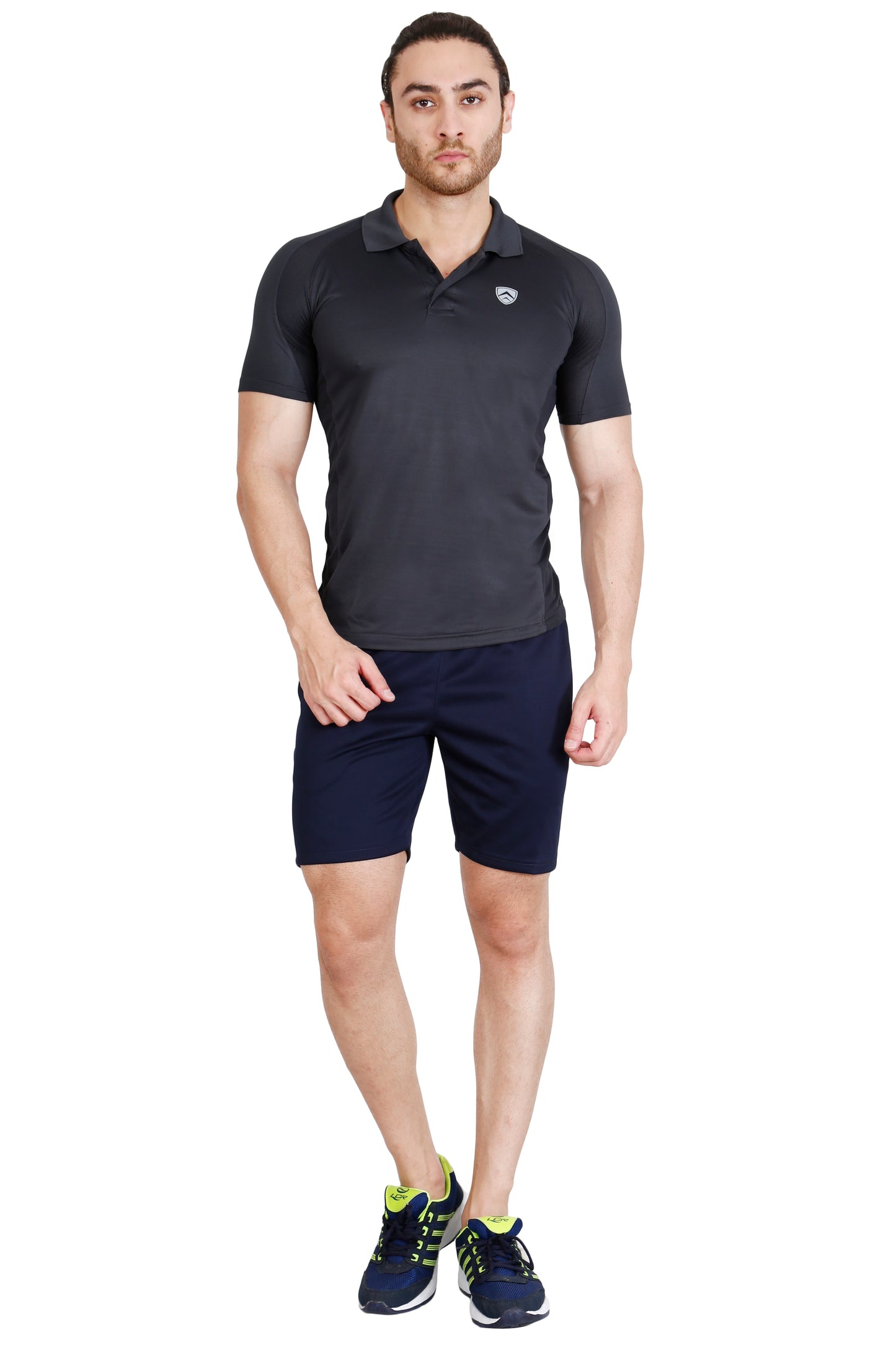 ARMR Men’s Charcoal SPORT PERFORMANCE POLO