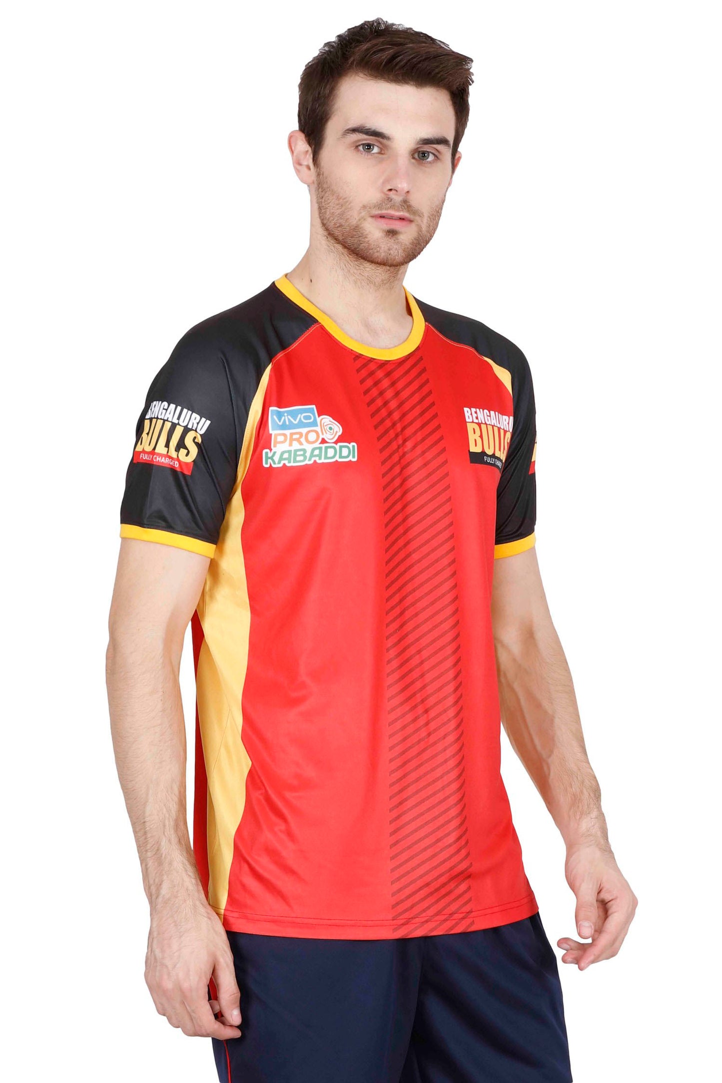 BENGALURU BULLS RED PREMIUM SUBLIMATED REPLICA TEE