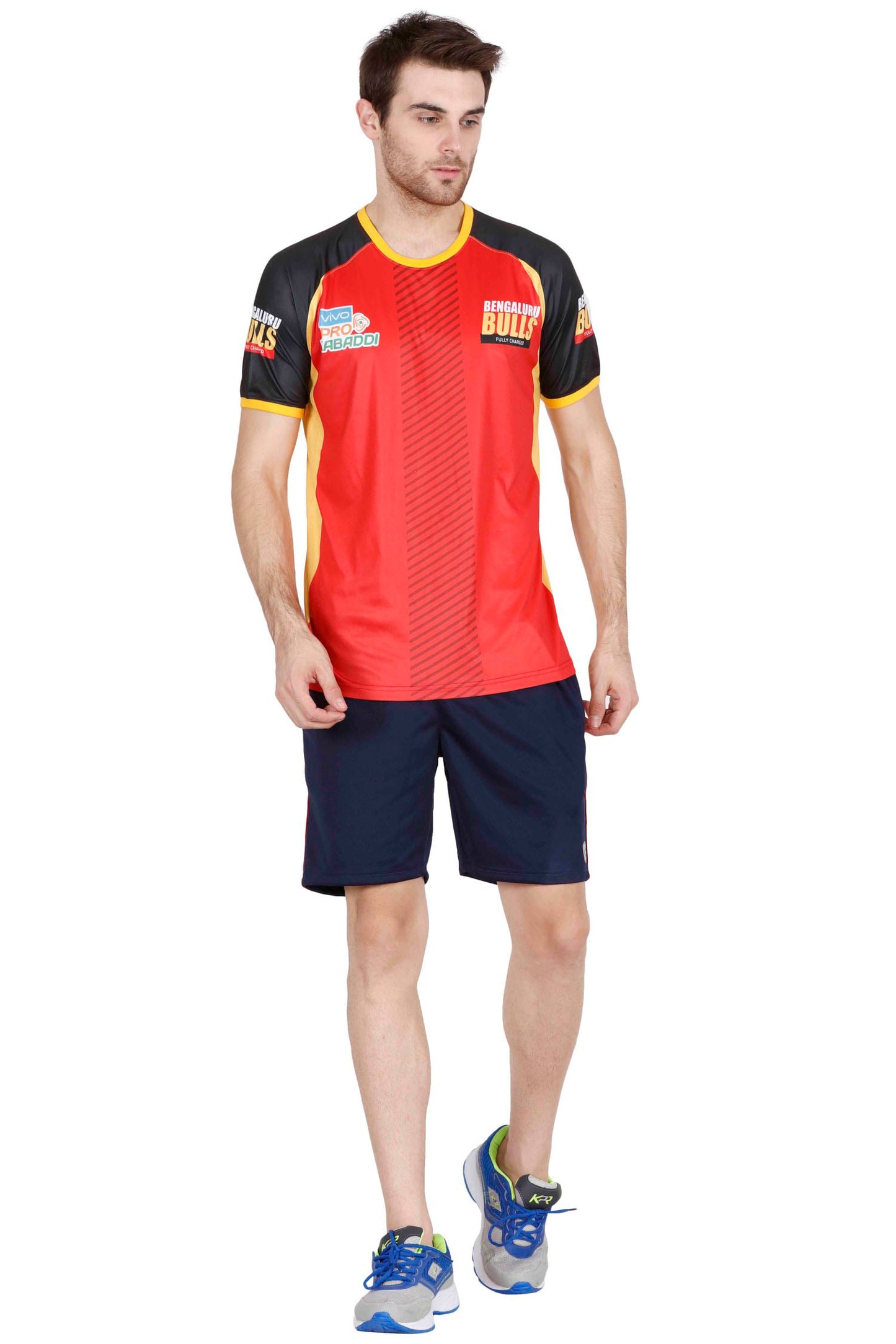 BENGALURU BULLS RED PREMIUM SUBLIMATED REPLICA TEE