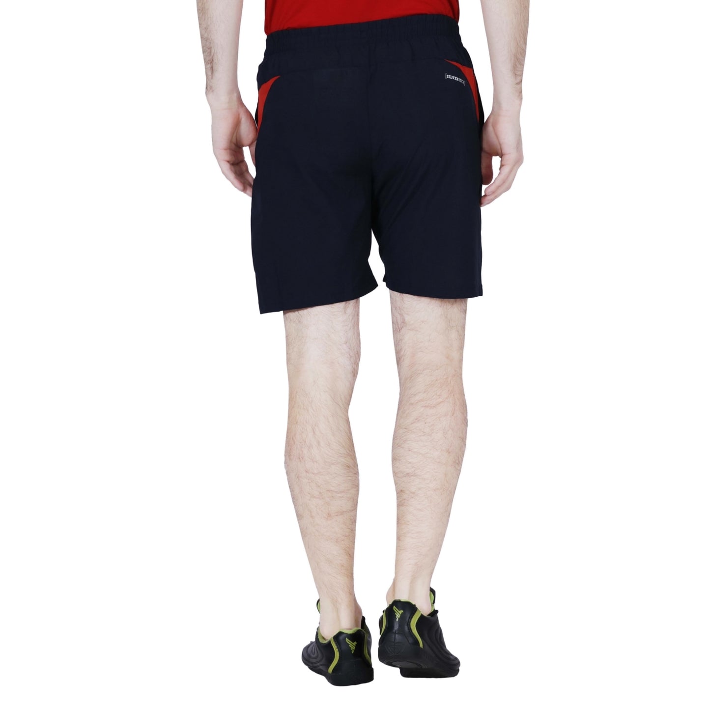 ARMR Mens Navy/ Red SPORT TRAINING SHORTS