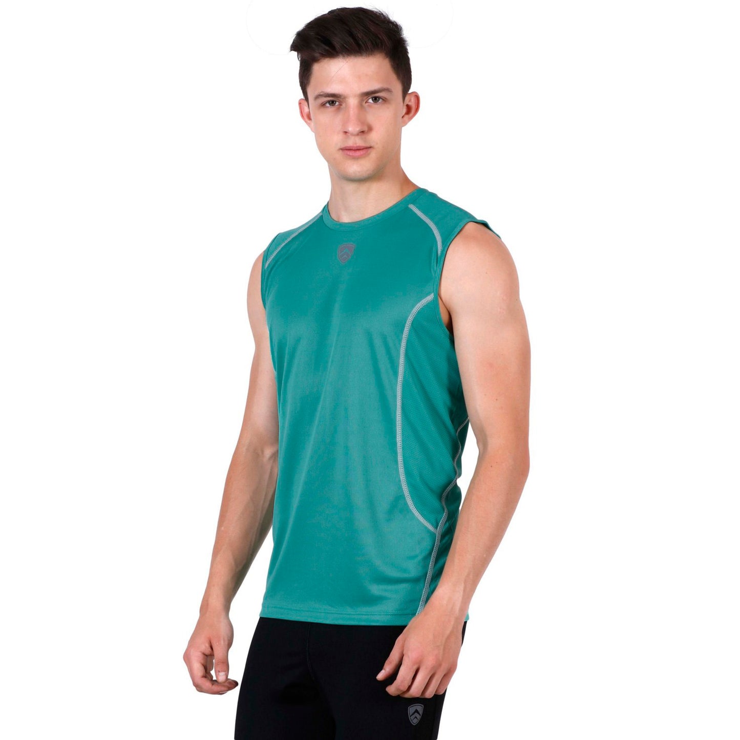 ARMR Men’s Emerald/Ecru SPORT PERFORMANCE SINGLET