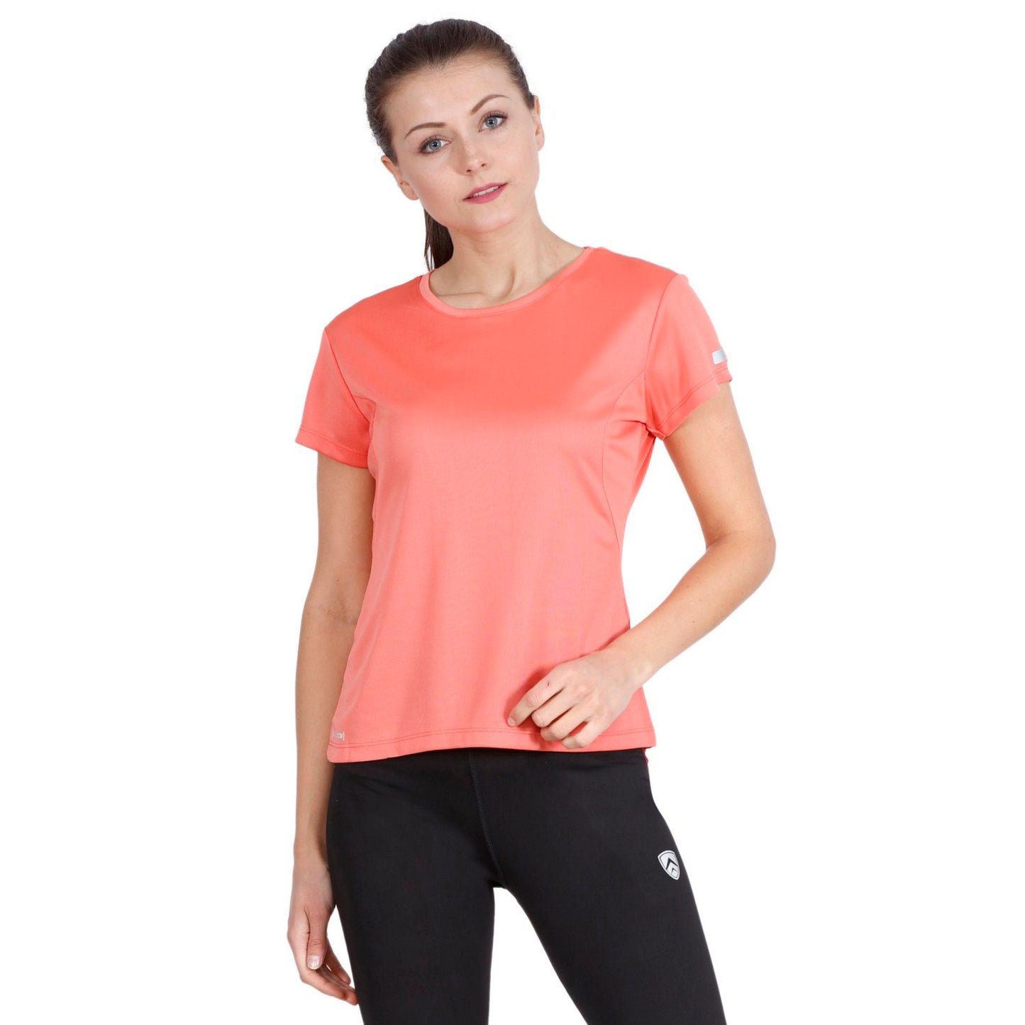 ARMR Women Living Coral SPORT TRAINING TEE