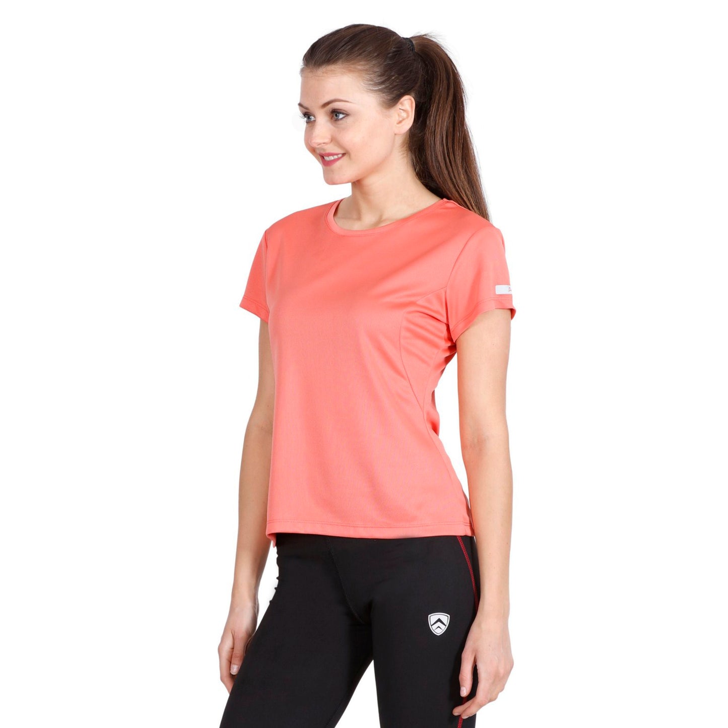 ARMR Women Living Coral SPORT TRAINING TEE