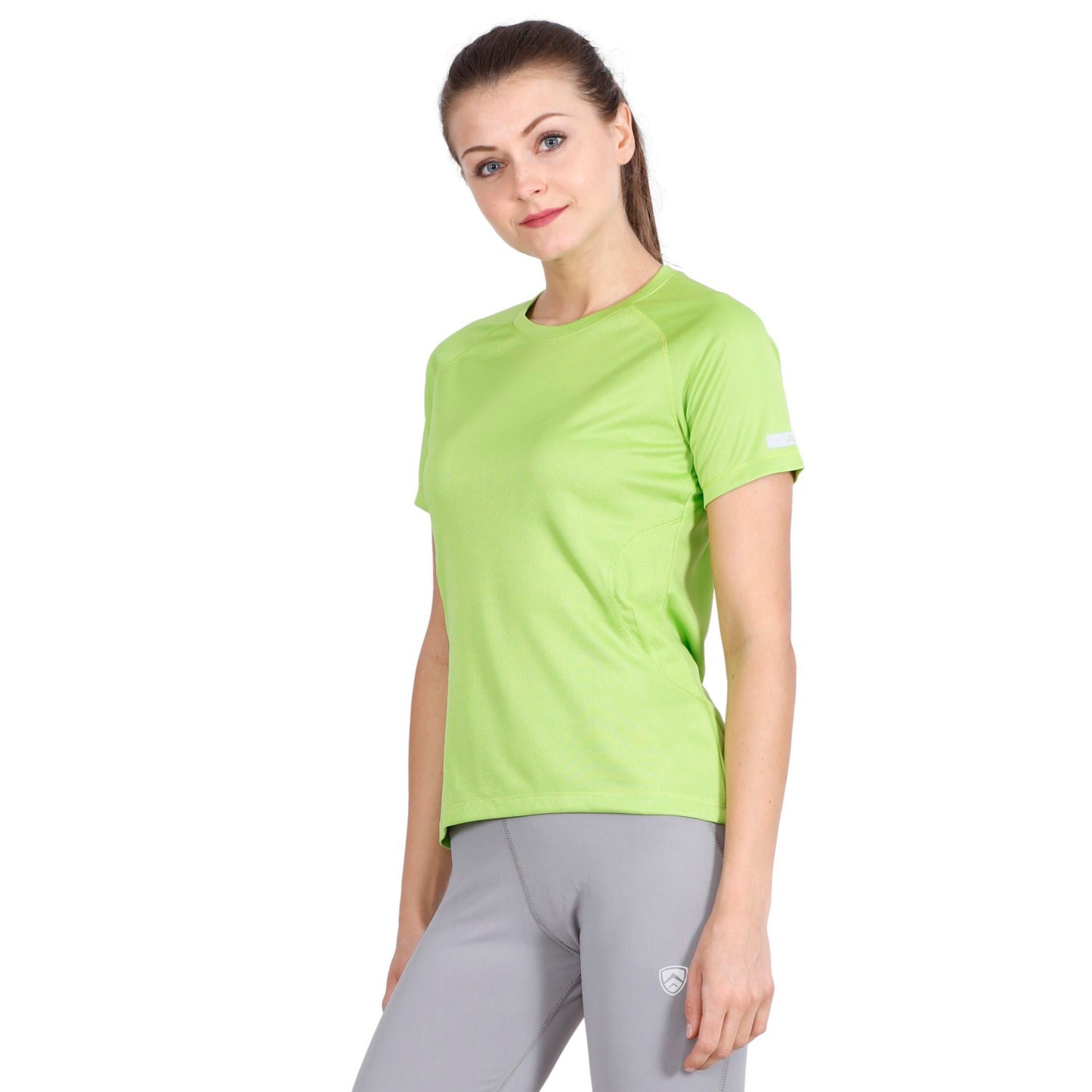 ARMR Women Neon Green SPORT PERFORMANCE TEE