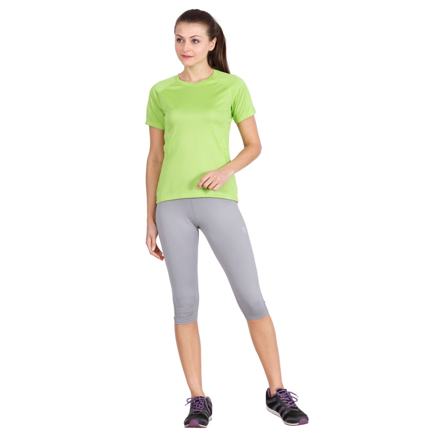 ARMR Women Neon Green SPORT PERFORMANCE TEE