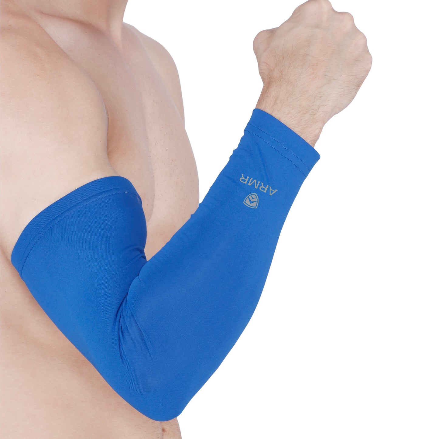 ARMR Unisex Pair of 2 ROYAL BLUE SKYN Arm Sleeves