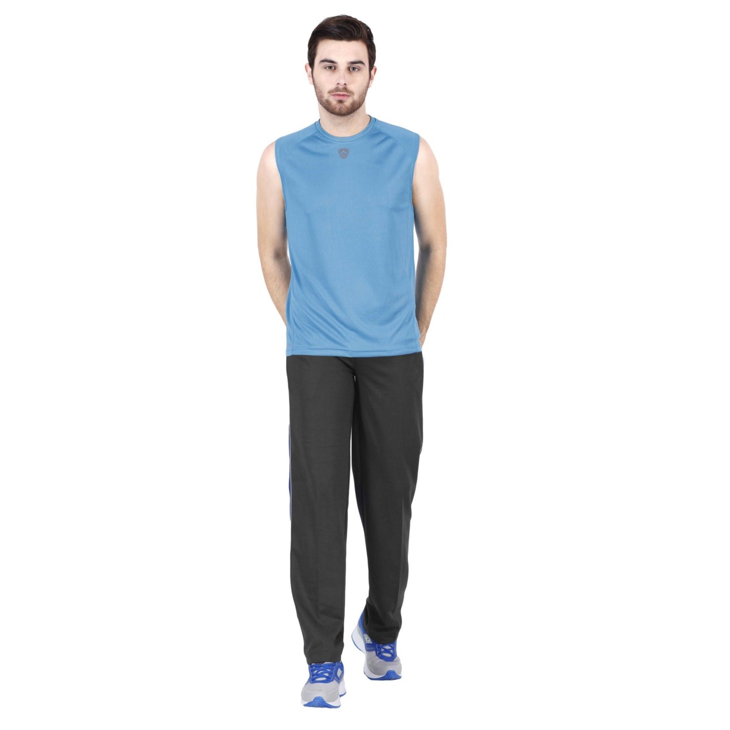 ARMR Mens Sky Blue SPORT SLEEVELESS TEE