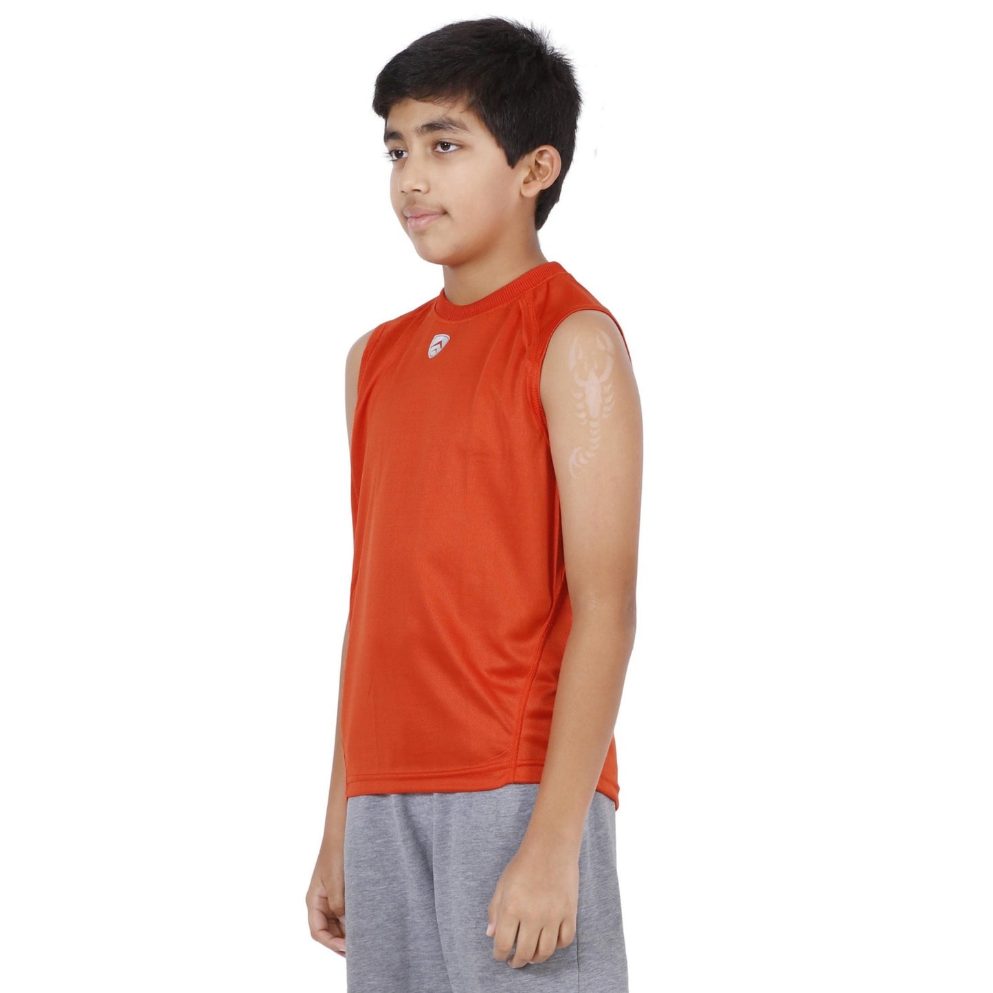 ARMR Junior Rust SPORT SLEEVELESS TEE