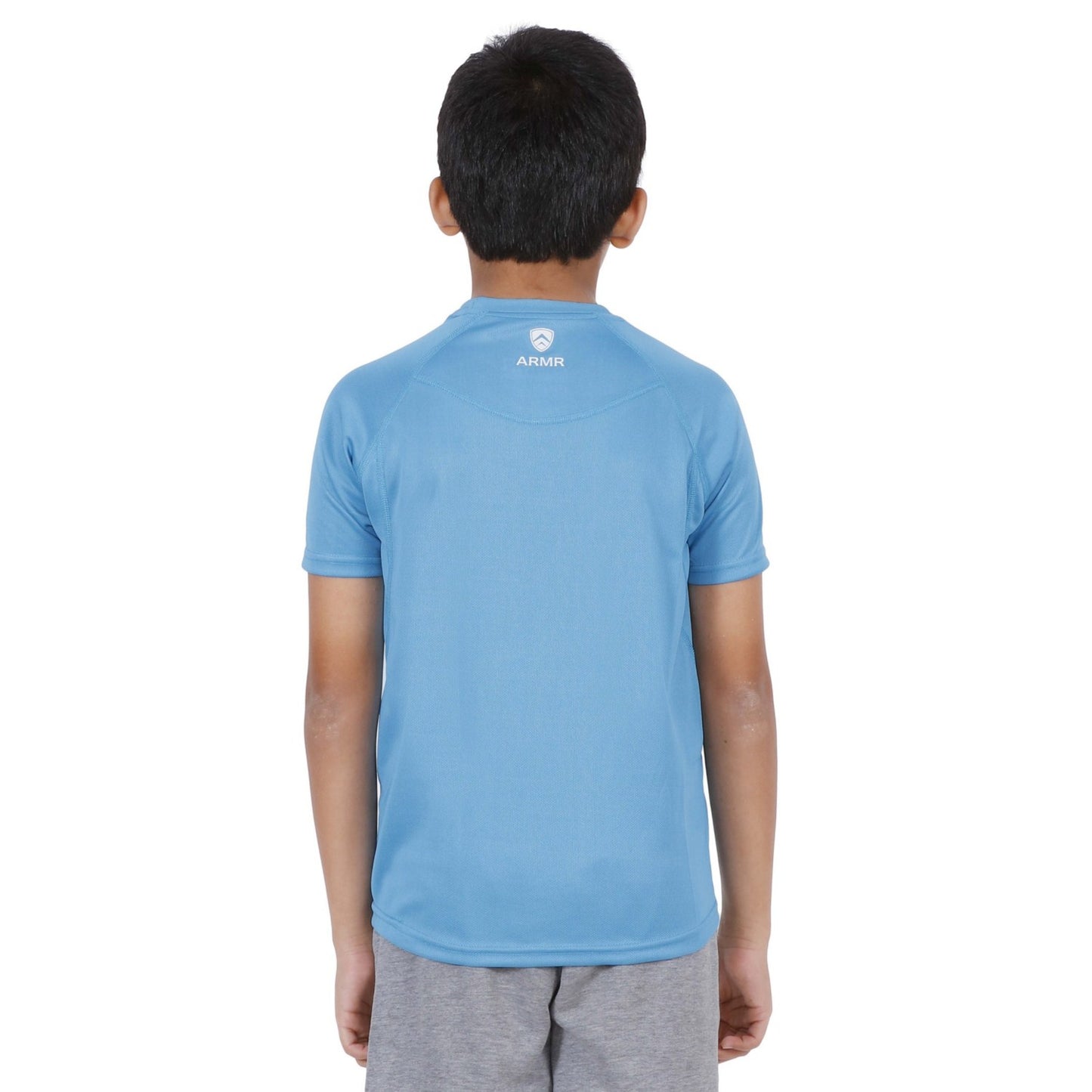 ARMR Junior Sky Blue SPORT CREW NECK TEE