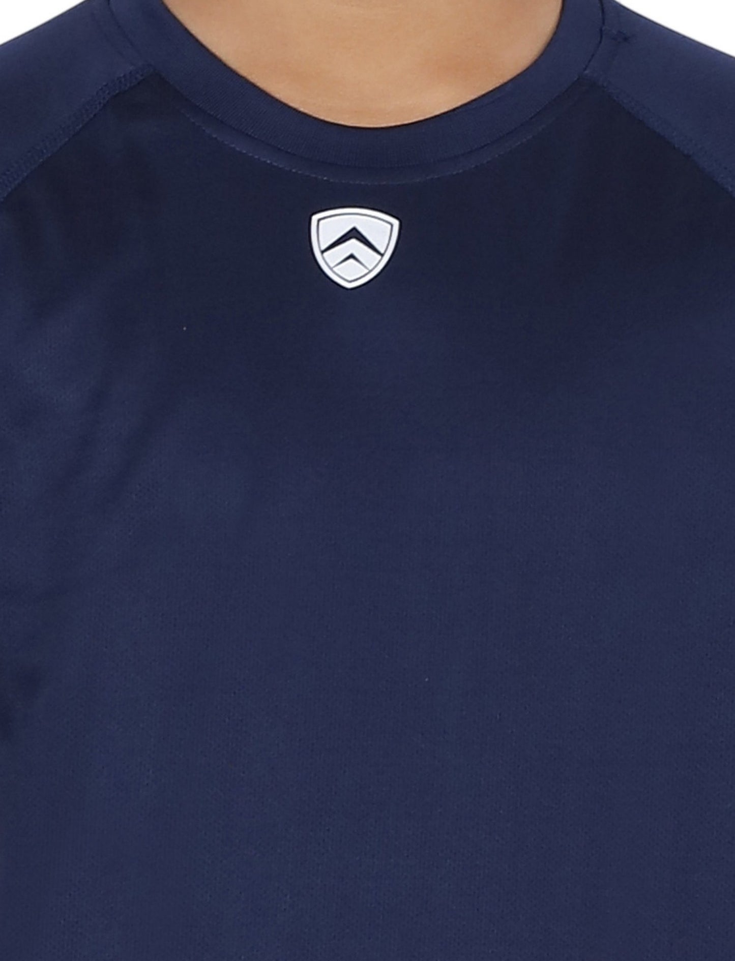 ARMR Junior Navy SPORT CREW NECK TEE