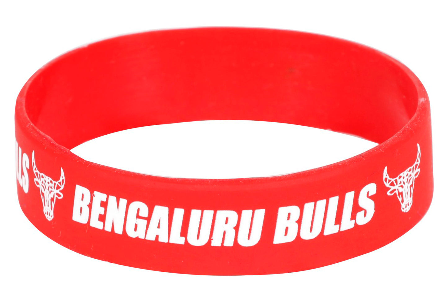 BENGALURU BULLS BRANDED RED SILICON BAND