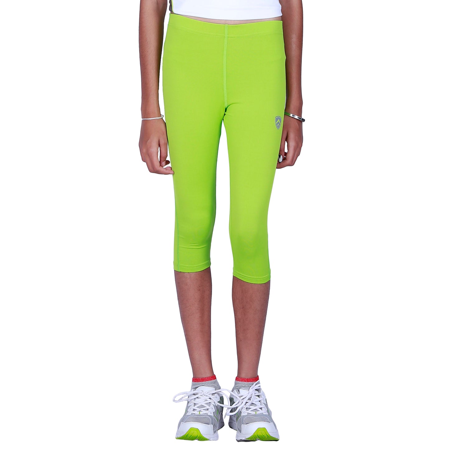 ARMR Junior Women NEON GREEN SKYN 3/4th Capris