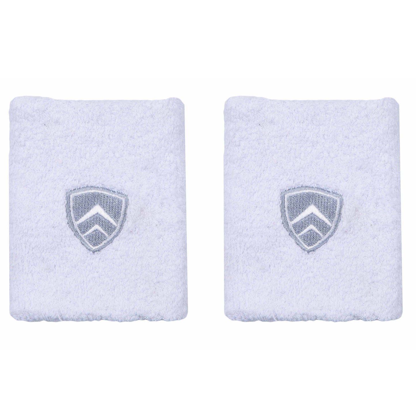 ARMR Unisex Pair of WHITE SPORT SWEATBAND Large 4”