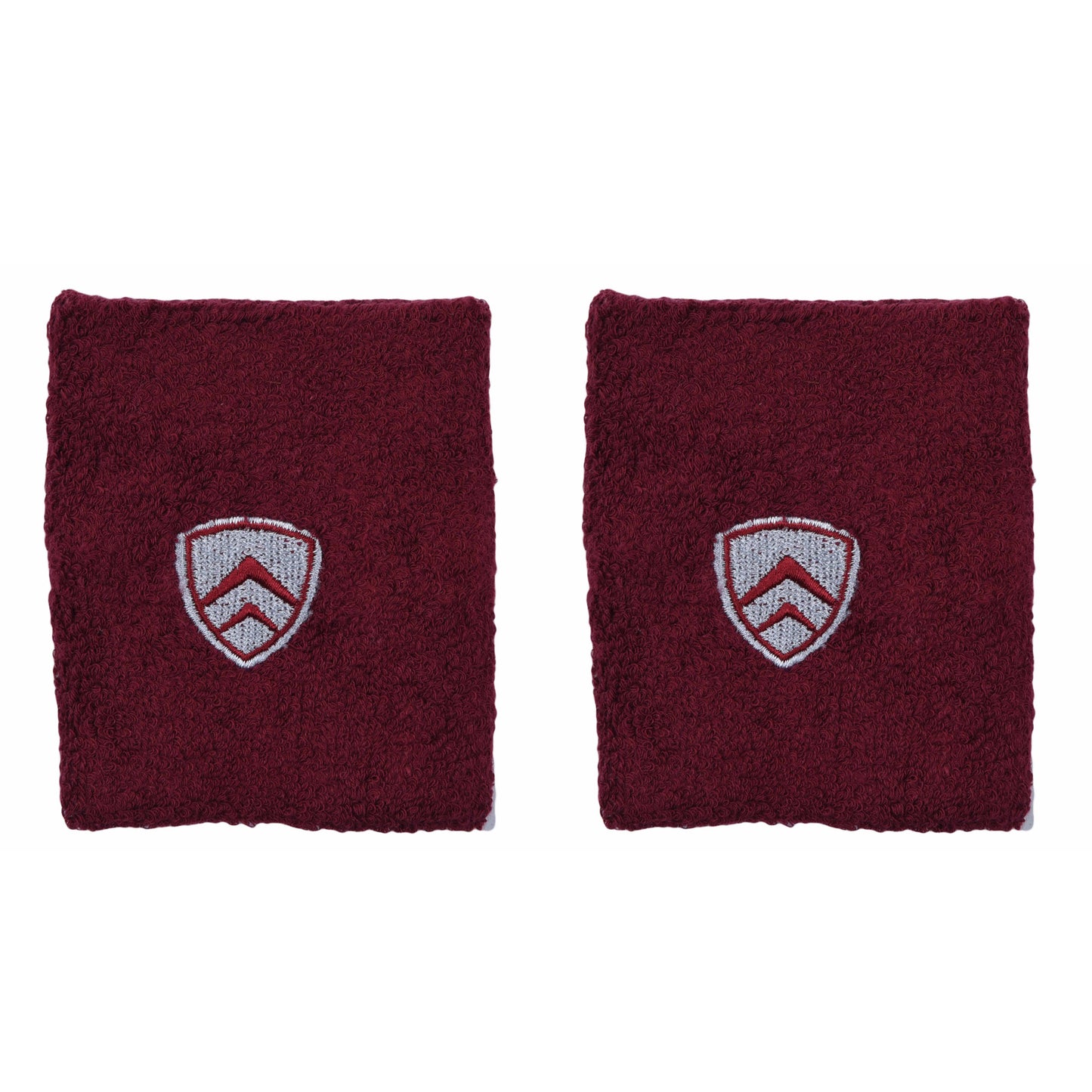 ARMR Unisex Pair of MAROON SPORT SWEATBAND Large 4”