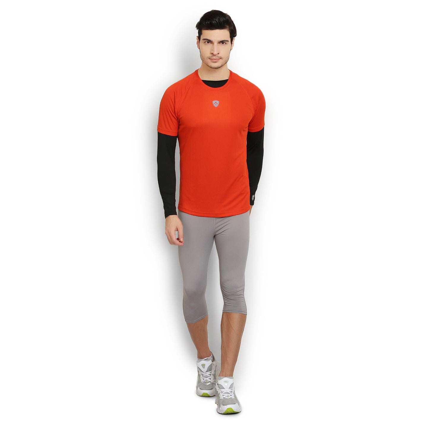 ARMR Mens Rust SPORT CREW NECK TEE