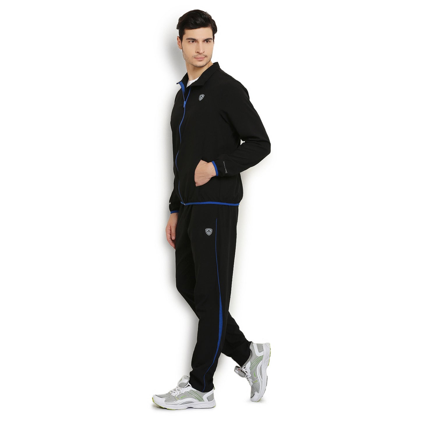 ARMR Unisex Black/ Blue SPORT TRAINING JACKET