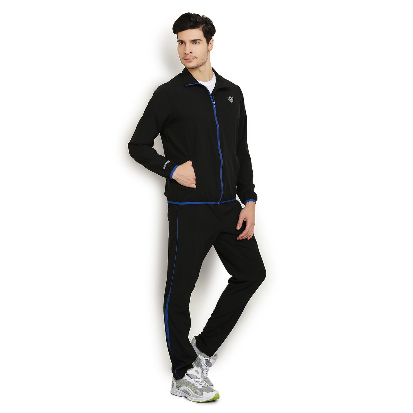 ARMR Unisex Black/ Blue SPORT TRAINING JACKET