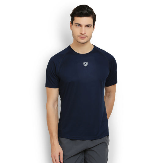 ARMR Mens Navy SPORT CREW NECK TEE