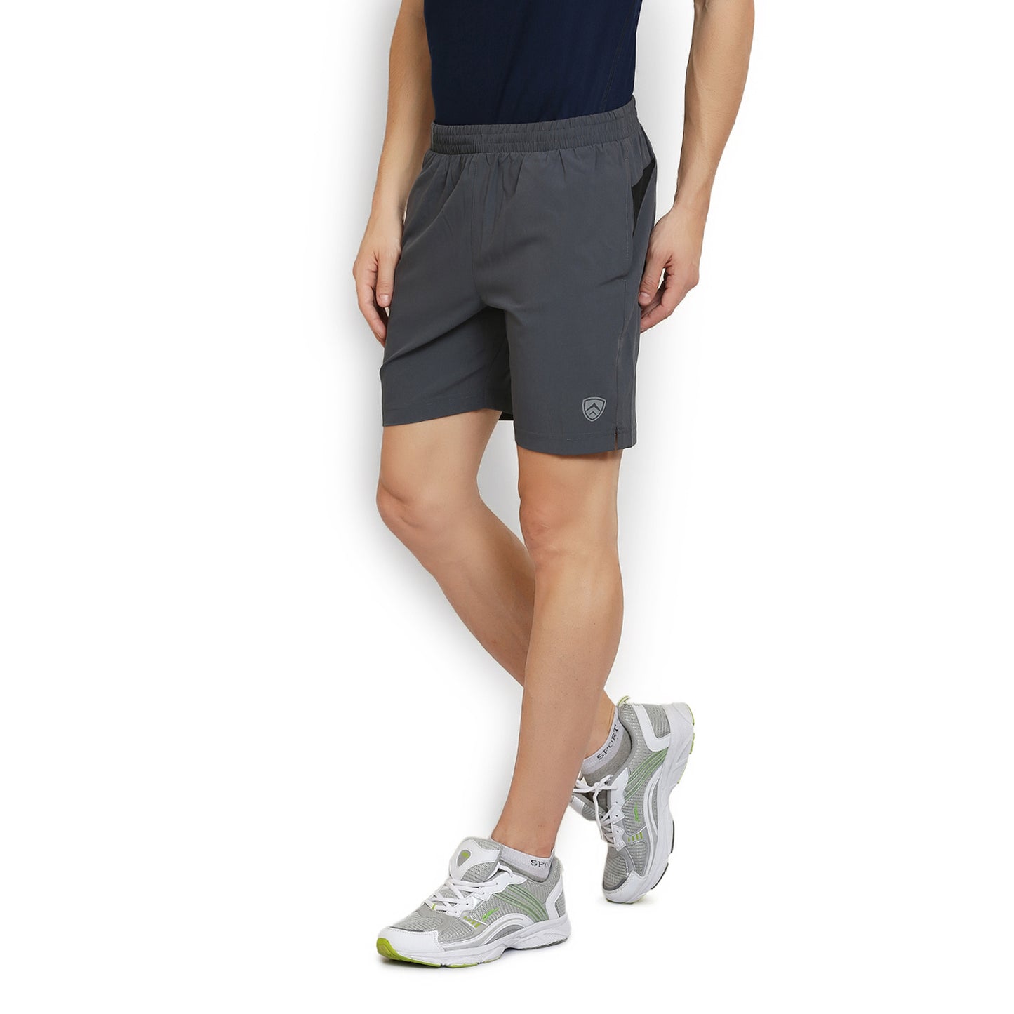 ARMR Mens Grey/ Black SPORT TRAINING SHORTS
