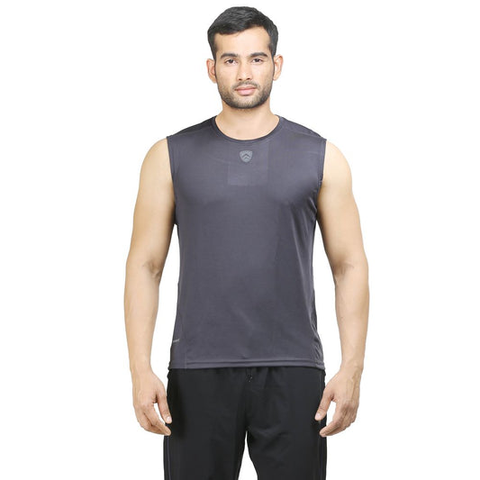 ARMR Mens Charcoal SPORT SLEEVELESS TEE