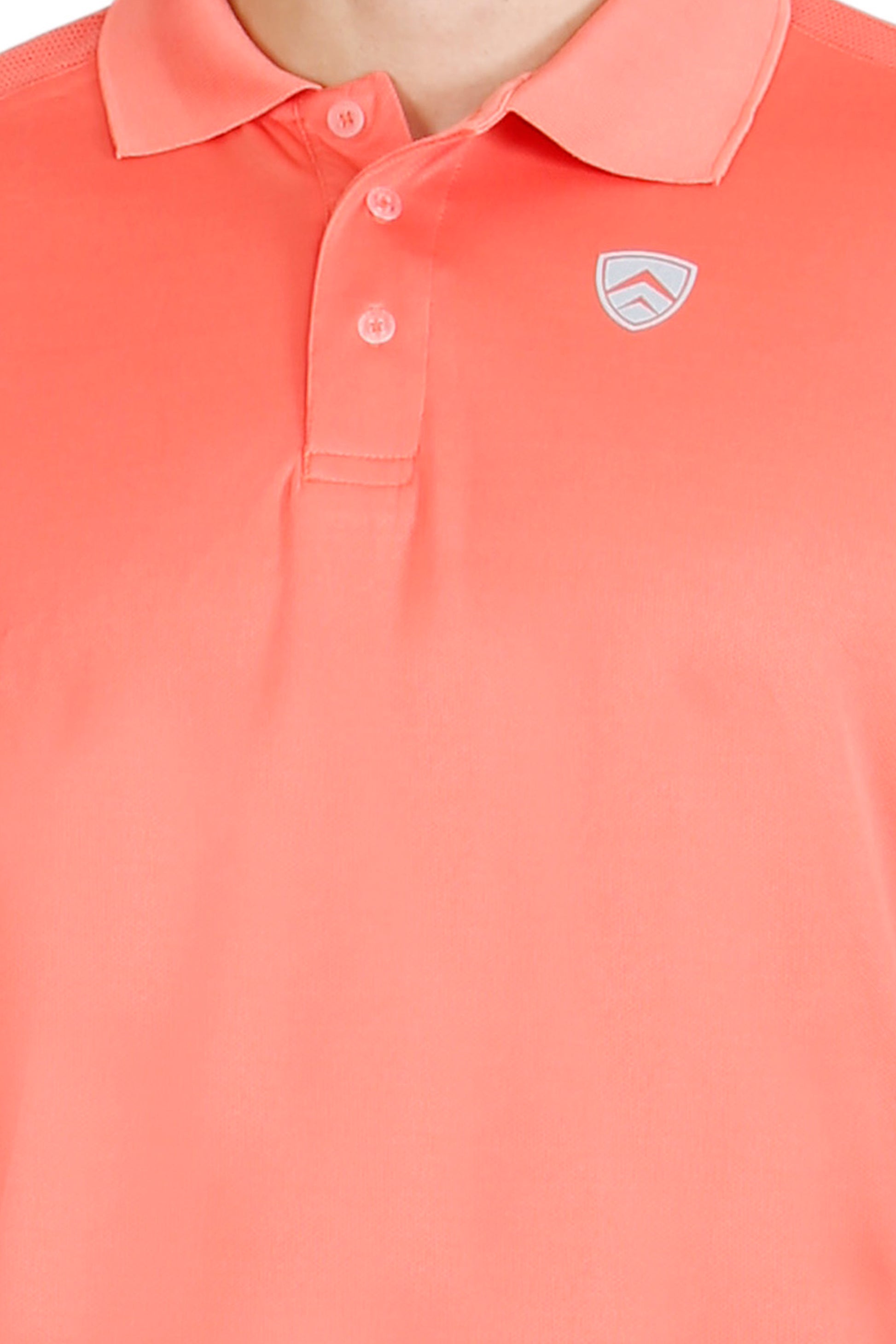 ARMR Men’s Living Coral SPORT PERFORMANCE POLO