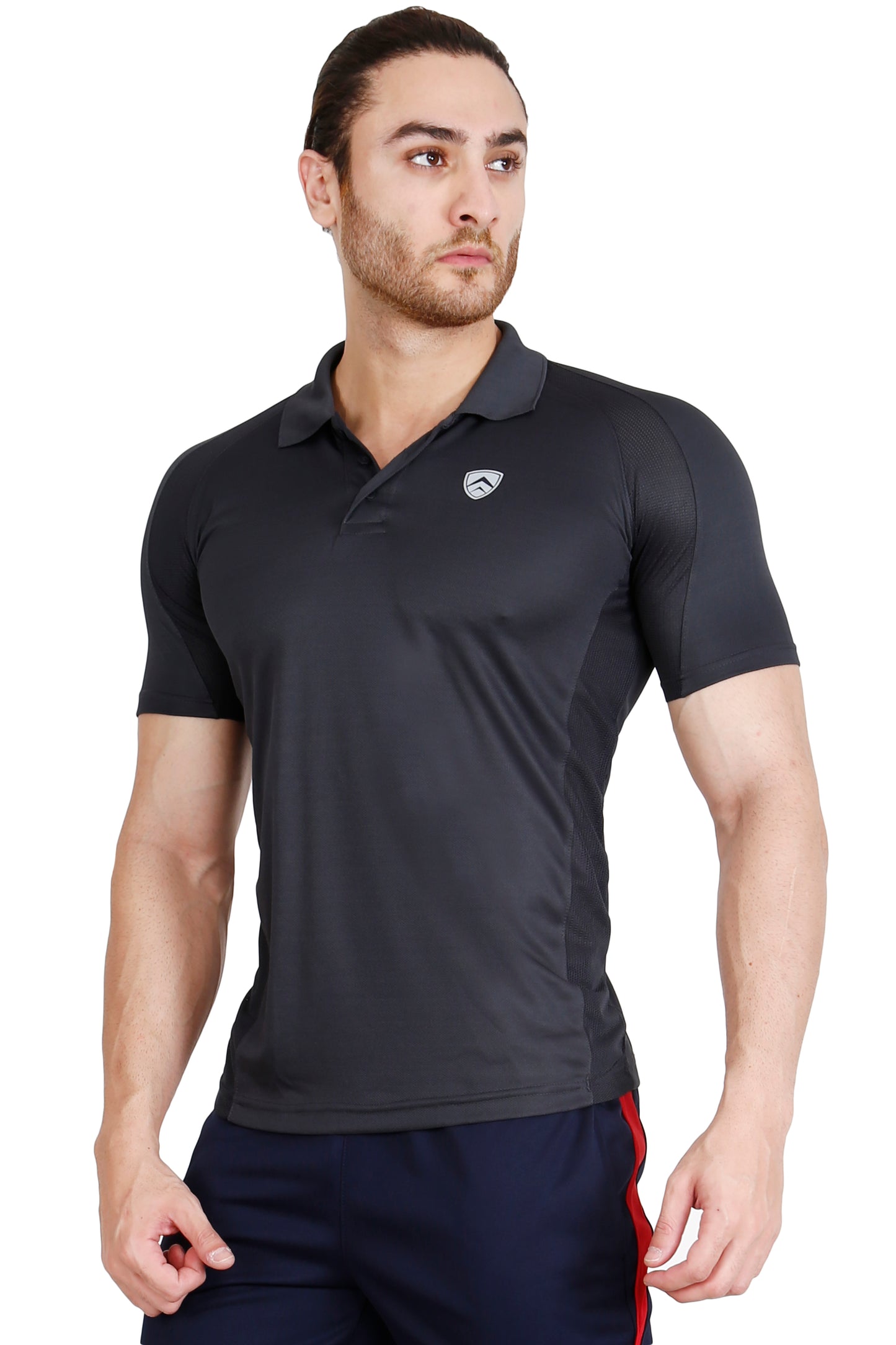 ARMR Men’s Charcoal SPORT PERFORMANCE POLO
