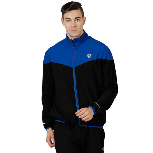 ARMR Mens Black/Blue SPORT TRAINING JACKET - V-Front