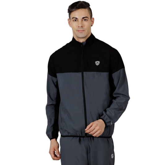 ARMR Mens Graphite/Black SPORT TRAINING JACKET - Square Front