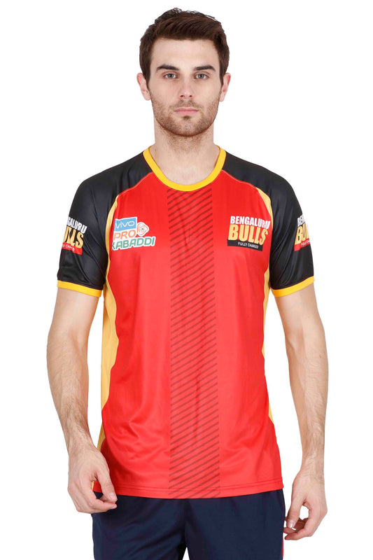 BENGALURU BULLS RED PREMIUM SUBLIMATED REPLICA TEE