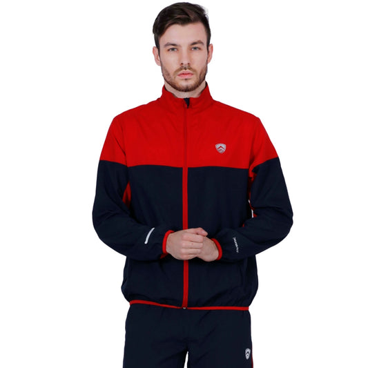 ARMR Mens Navy/Red SPORT TRAINING JACKET - Square Front