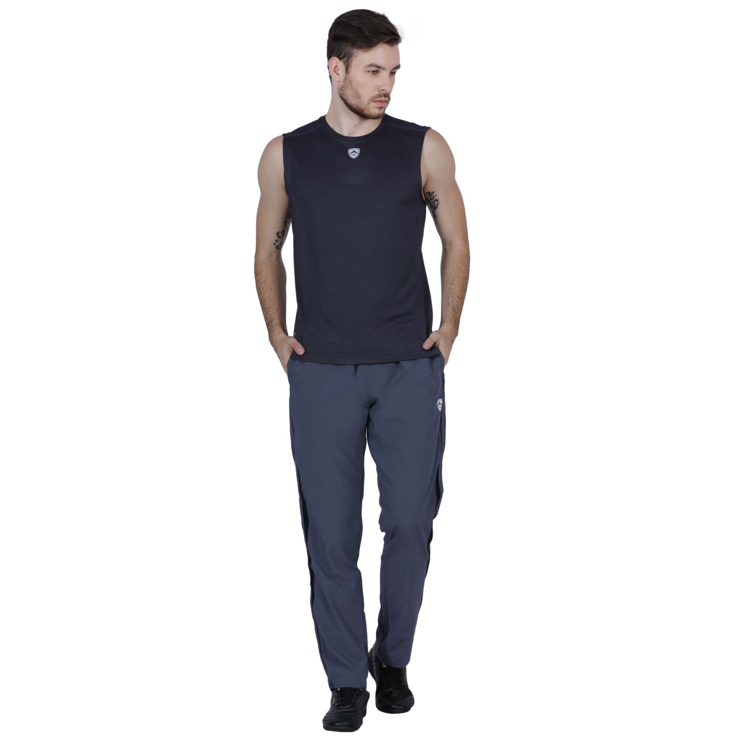 ARMR Mens Graphite/Black SPORT TRAINING PANTS