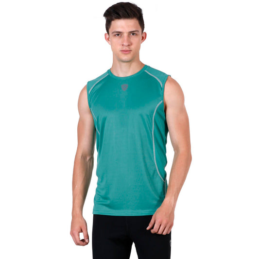 ARMR Men’s Emerald/Ecru SPORT PERFORMANCE SINGLET